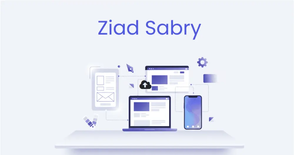 تصميم واجهة مستخدم (صفحة هبوط - تسجيل دخول)