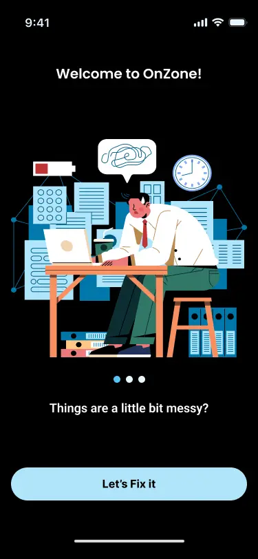 تصميم واجهة مستخدم (صفحة هبوط - تسجيل دخول)