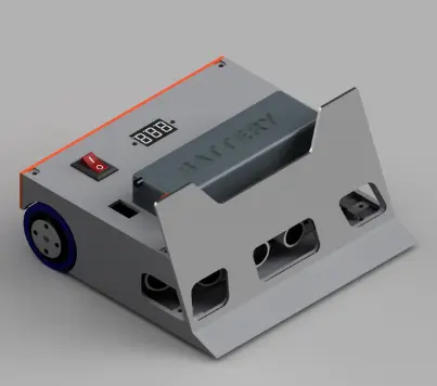 تصميم ميكانيكي لروبوت سومو (Sumo Robot) SolidWorks