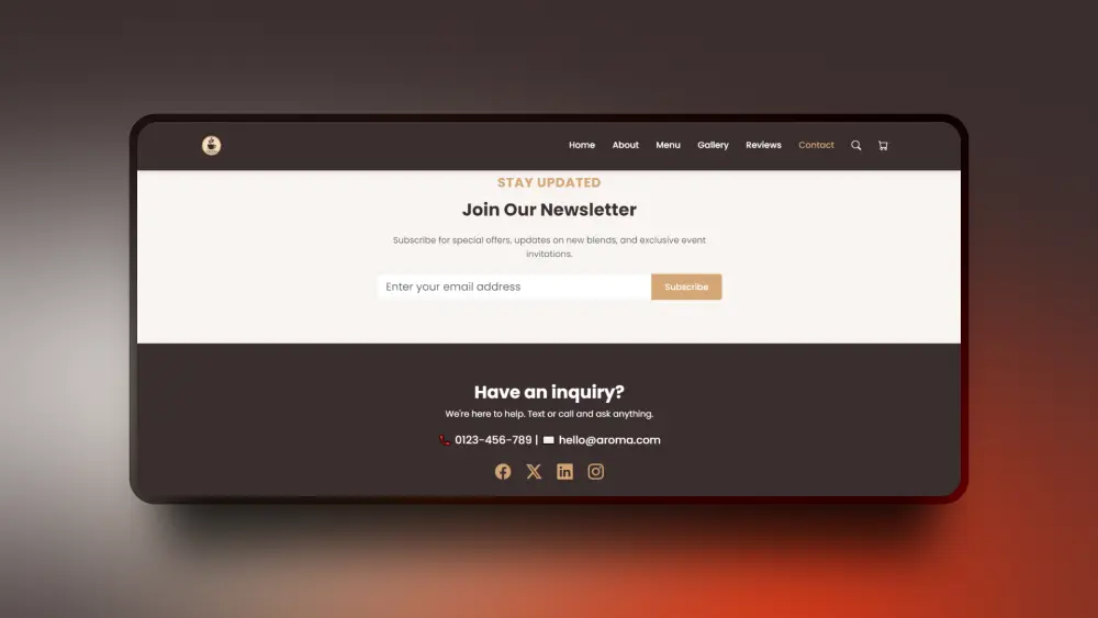 تصميم صفحة هبوطLanding Page احترافية بـ HTML, CSS ,Bootstrap