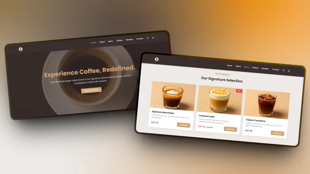 تصميم صفحة هبوطLanding Page احترافية بـ HTML, CSS ,Bootstrap