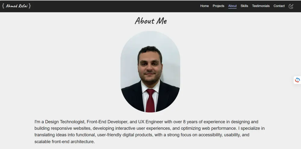 تصميم صفحة هبوط احترافية ومتجاوبة بـ HTML و CSS