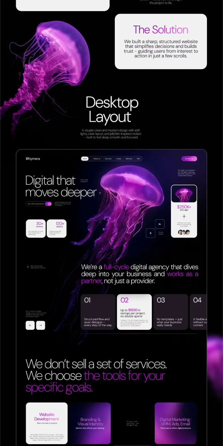 تصميم وبرمجة صفحة هبوط احترافية ومتجاوبة باستخدام HTML و CSS