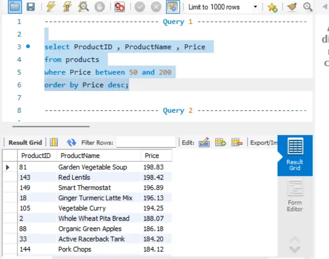 تحليل البيانات وكتابة استعلامات SQL احترافية