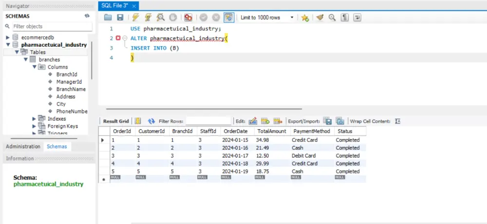 كتابة استعلامات SQL احترافية ل MySQL
