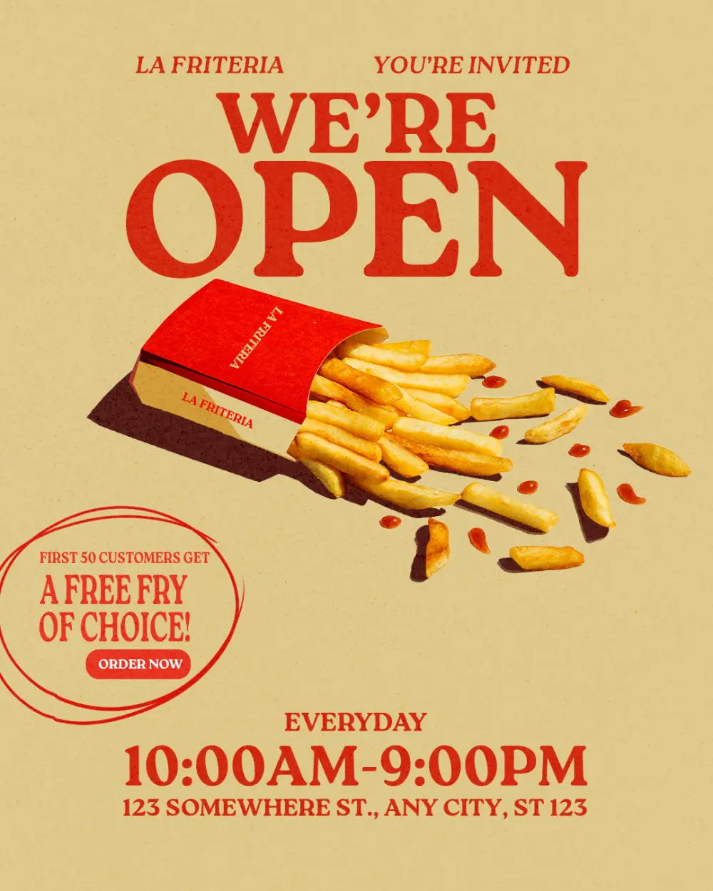 تصميم سوشيال ميديا (أطعمة ومشروبات)