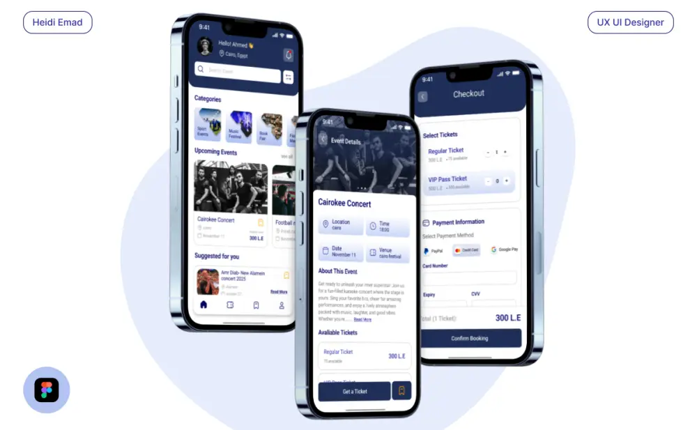 تصميم واجهات وتجربة مستخدم (UI/UX) للتطبيقات