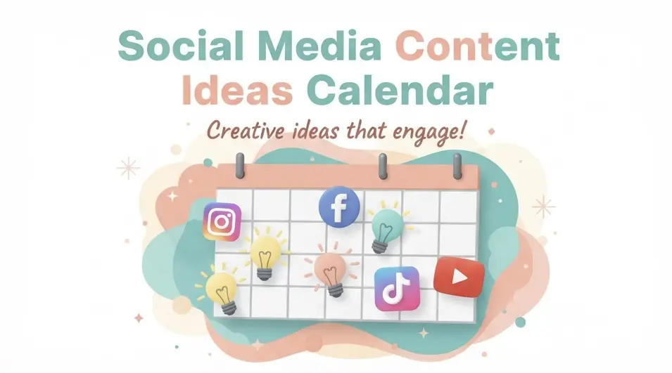 إعداد أفكار محتوى شهرية لحسابك على السوشيال ميديا