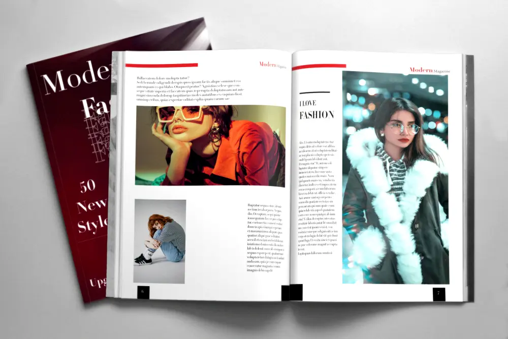 سأقوم بتصميم مجلة احترافية متكاملة تشمل الغلاف الداخلي والخارجي وجميع صفحات المحتوى .