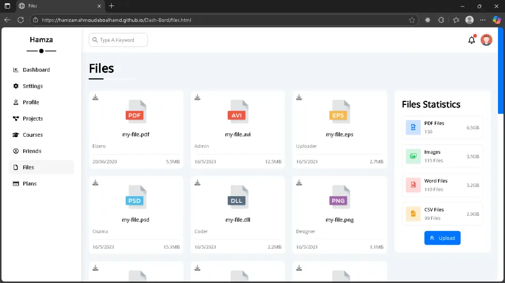 صميم واجهات المواقع الالكترونيه Frontend Developer