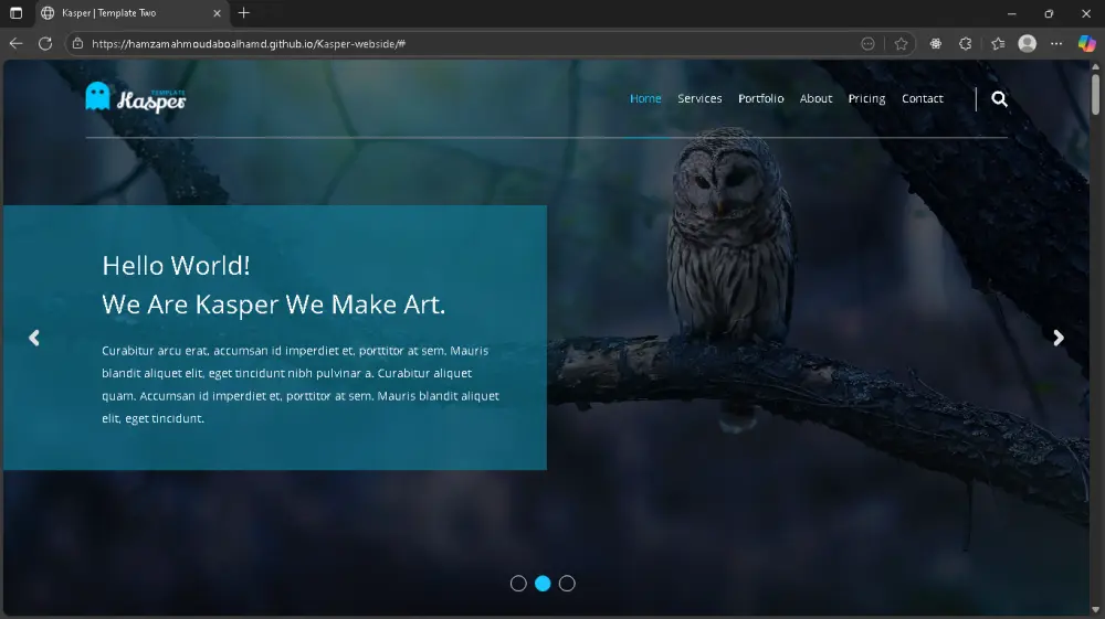 تحويل تصميم Figma أو Adobe XD إلى موقع متجاوب HTML / CSS / JavaScript (صفحة واحدة)