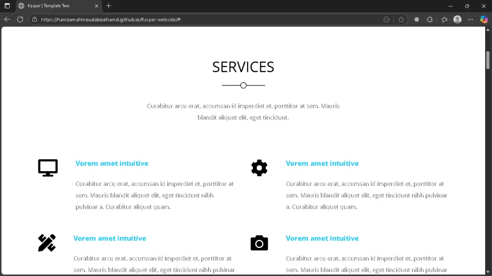 تحويل تصميم Figma أو Adobe XD إلى موقع متجاوب HTML / CSS / JavaScript (صفحة واحدة)