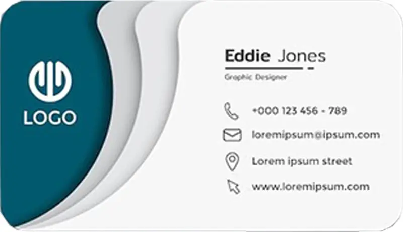 تصميم بطاقة عمل احترافية (Business Card Design)