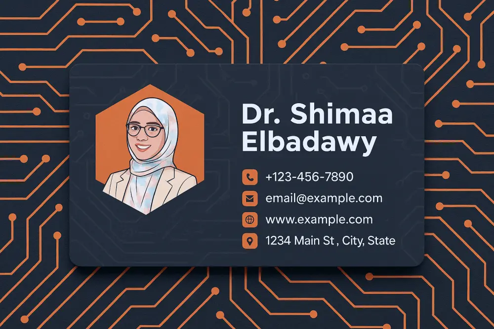 تصميم بطاقة عمل احترافية (Business Card Design)