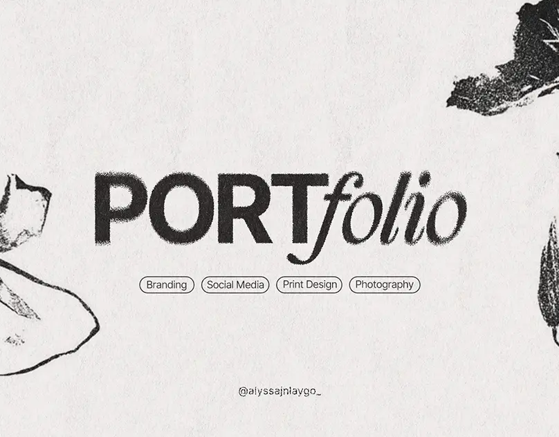 تصميم بورتفوليو