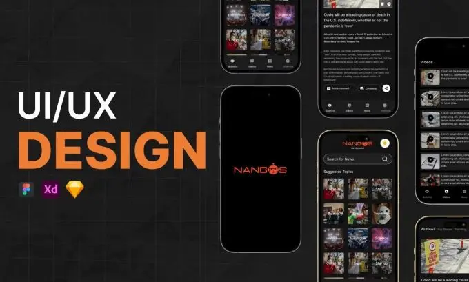 تصميم واجهات تطبيقات احترافية بتجربة مستخدم مميزة (UI/UX)