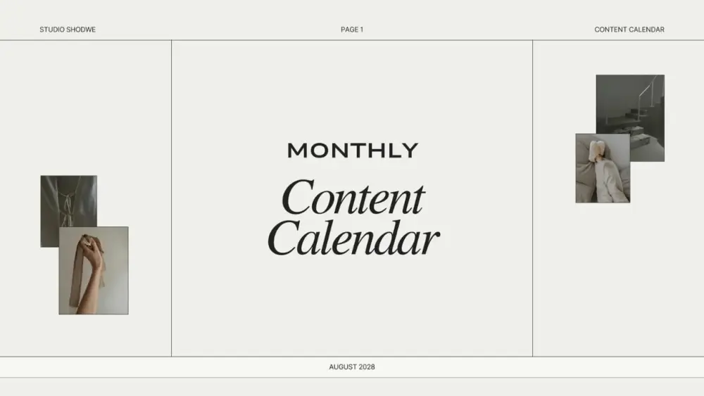 كتابة خطة محتوى تسويقية