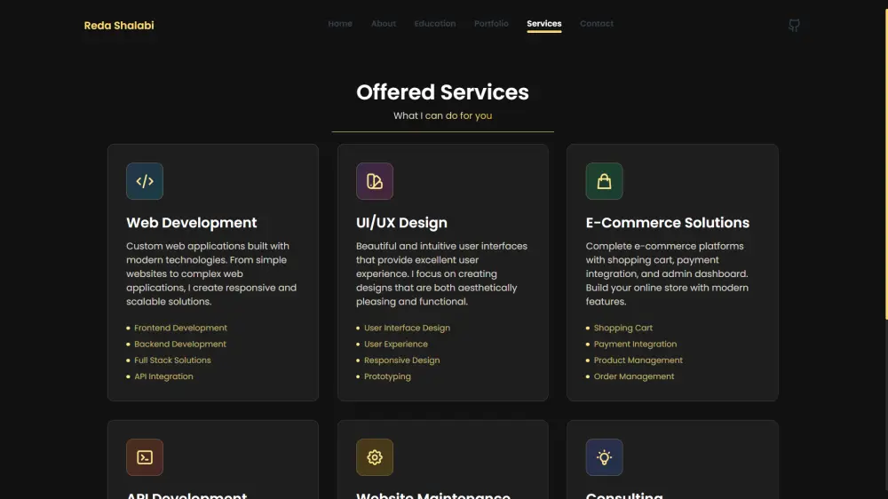 بورتفوليو شخصي احترافي ومتجاوب بـ HTML, Tailwind,Vue