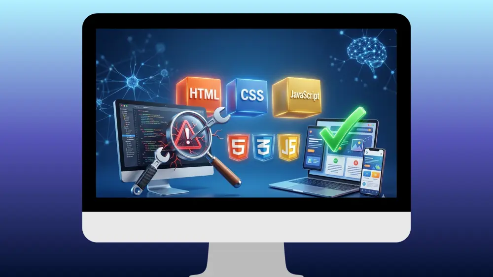 إصلاح وتعديل مواقع الويب وتحسين الواجهه