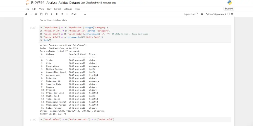 تحليل ومعالجة بيانات باستخدام Python