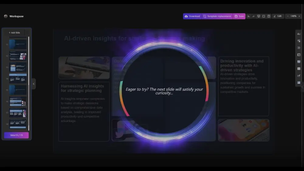 إنشاء عرض PowerPoint احترافي باستخدام الذكاء الاصطناعي (AI)