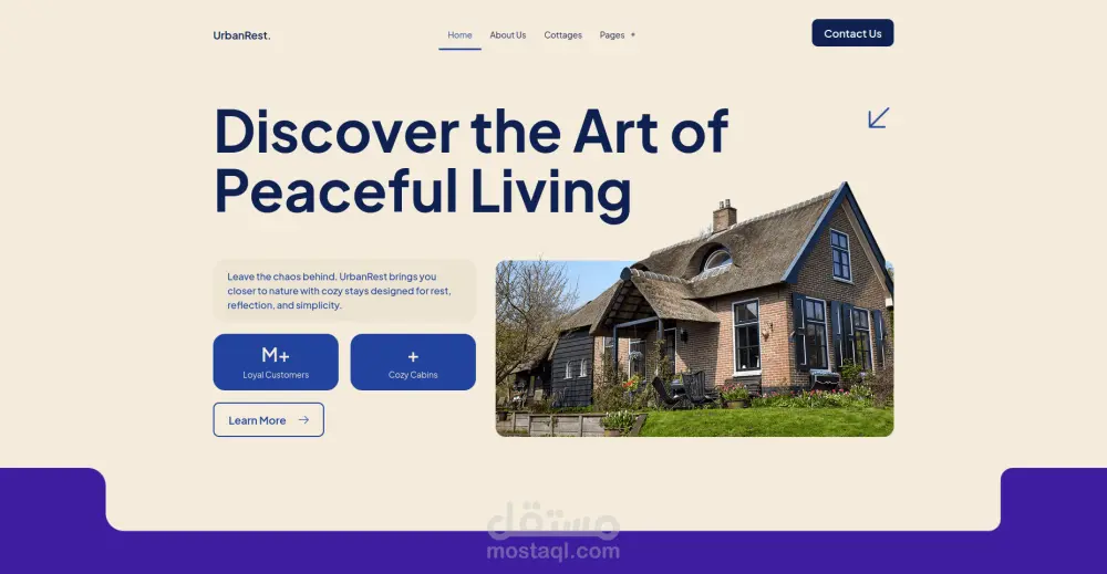برمجة صفحة هبوط احترافية متجاوبة وسريعة (landing Page )