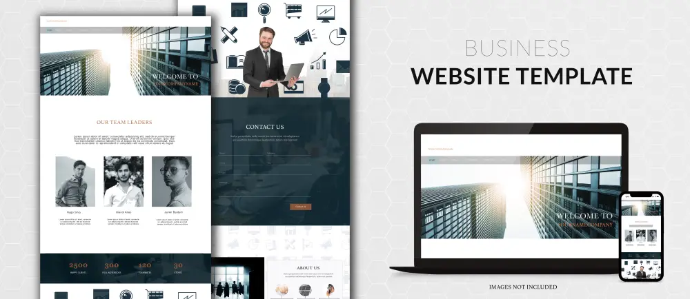 برمجة وتصميم موقع ثنائي اللغة (عربي / إنجليزي) احترافي ومتجاوب بـ HTML / CSS / JavaScript بجودة عالية ⚡