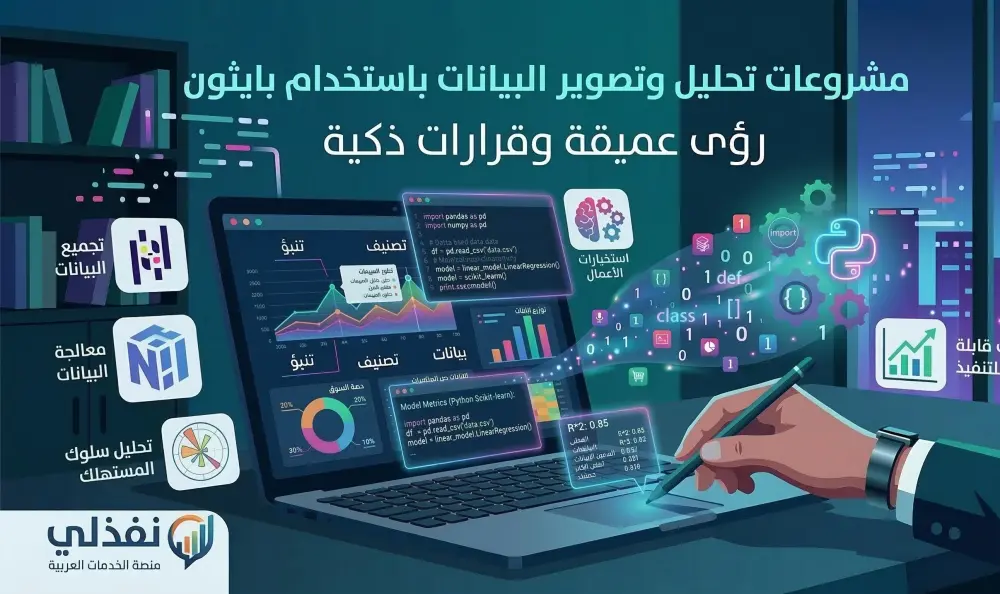 تحليل وتصوير البيانات (Data Analysis & Visualization) باستخدام بايثون
