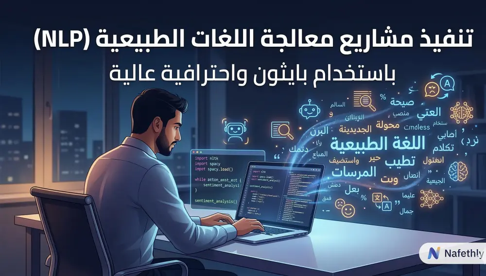 تنفيذ مشاريع Natural Language Processing (NLP) باستخدام Python