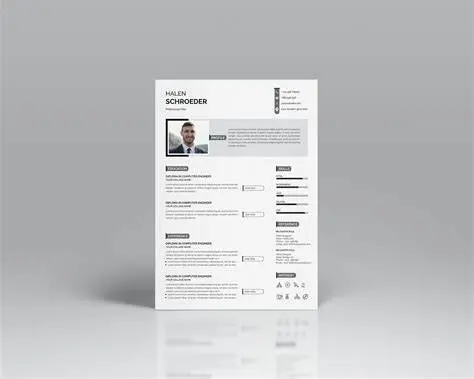 تصميم سيرة ذاتية باللغتين بطريقة احترافية