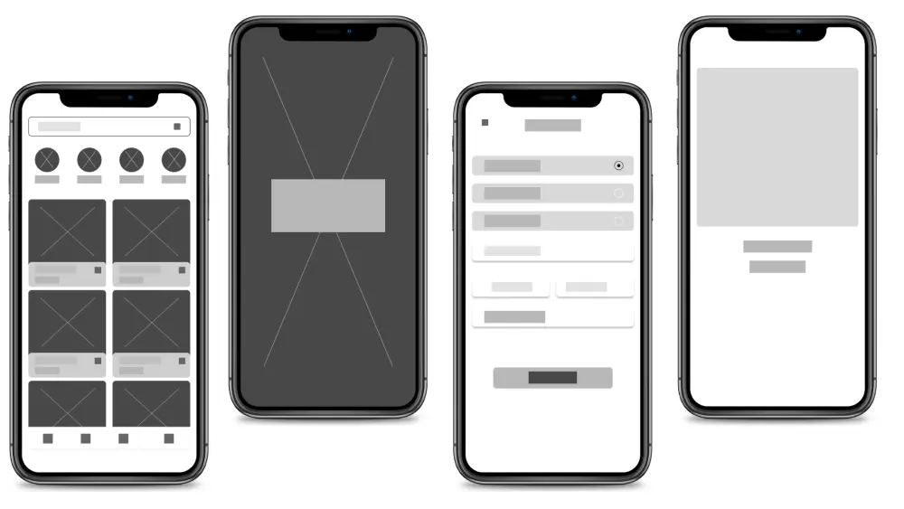 تصميم Wireframe لتطبيقك أو موقعك