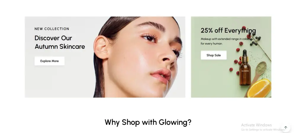 تطوير صفحة هبوط احترافية و متجاوبة مع جميع الأجهزة