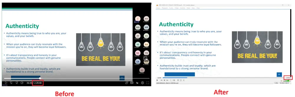 مونتاج المحاضرات المسجلة – اختصر وقتك وذاكر بذكاء