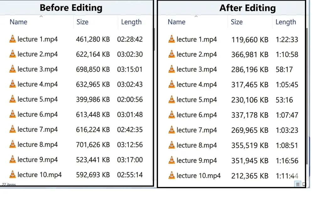 مونتاج المحاضرات المسجلة – اختصر وقتك وذاكر بذكاء