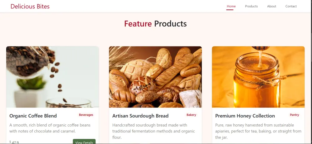سأقوم بتصميم وتطوير موقع ويب باستخدام Next.js وCSS وBootstrap، متصل بـ API محلي لعرض البيانات بشكل ديناميكي.