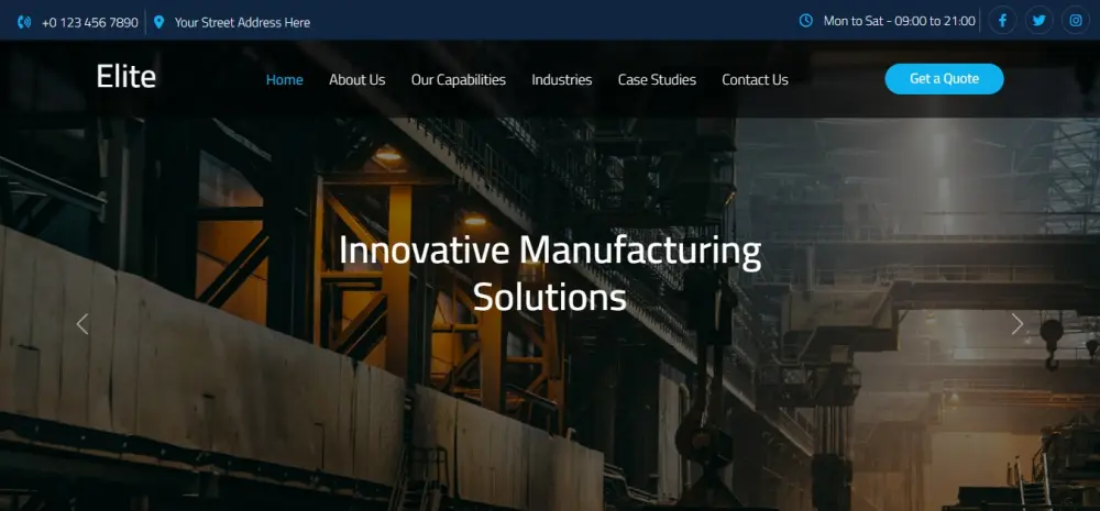 إنشاء موقع إلكتروني احترافي ومتجاوب ( بورتفوليو – شركة – متجر )