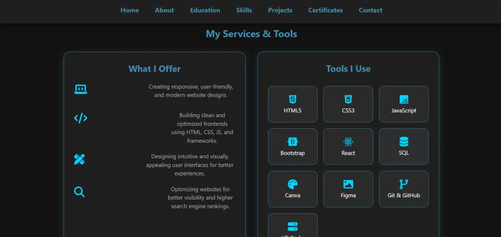 اصنع هويتك الرقمية ببورتفوليو احترافي يبرز أعمالك