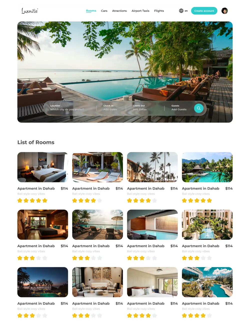 تصميم واجهات تطبيقات ومواقع