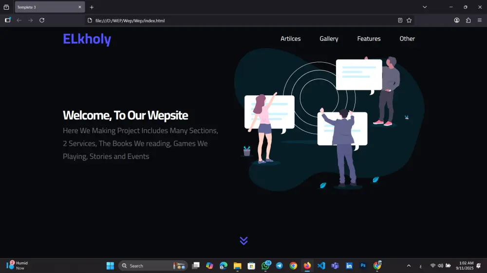 تصميم وتطوير واجهة موقعك بشكل احترافي ومتجاوب باستخدام React.js و Tailwind CSS مع ضمان سرعة وأداء مميز.