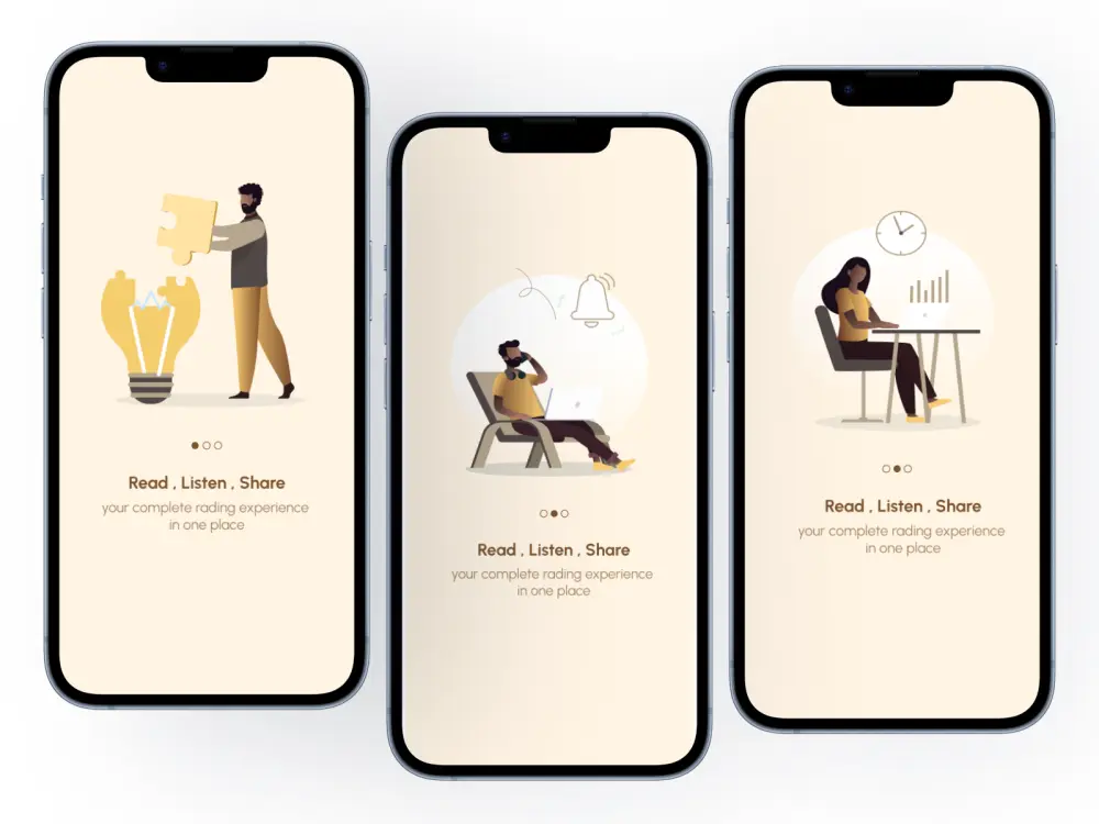تصميم واجهات مستخدم (UI/UX) احترافية وعصرية لتطبيقات الموبايل والمواقع.