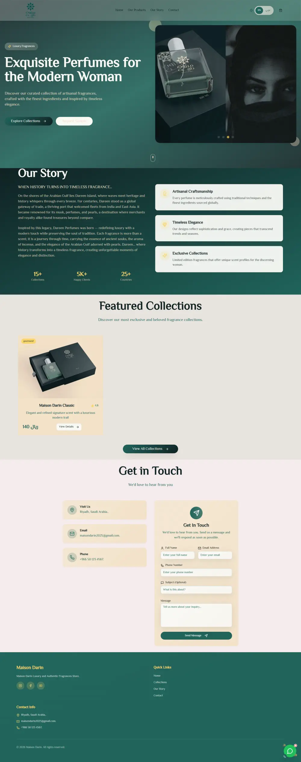 تصميم وتكويد واجهات مواقع (Front-End) متجاوبة وعصرية واحترافية