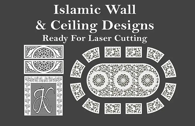 تصميم ملفات جاهزة للقص على راوتر أو ليزر CNC بدقة و إحترافية
