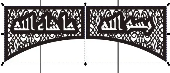 تصميم ملفات جاهزة للقص على راوتر أو ليزر CNC بدقة و إحترافية