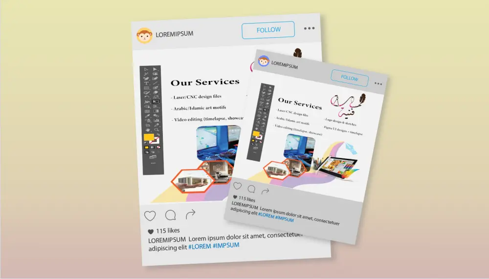 تصميم هوية بصرية احترافية تعبر عن مشروعك