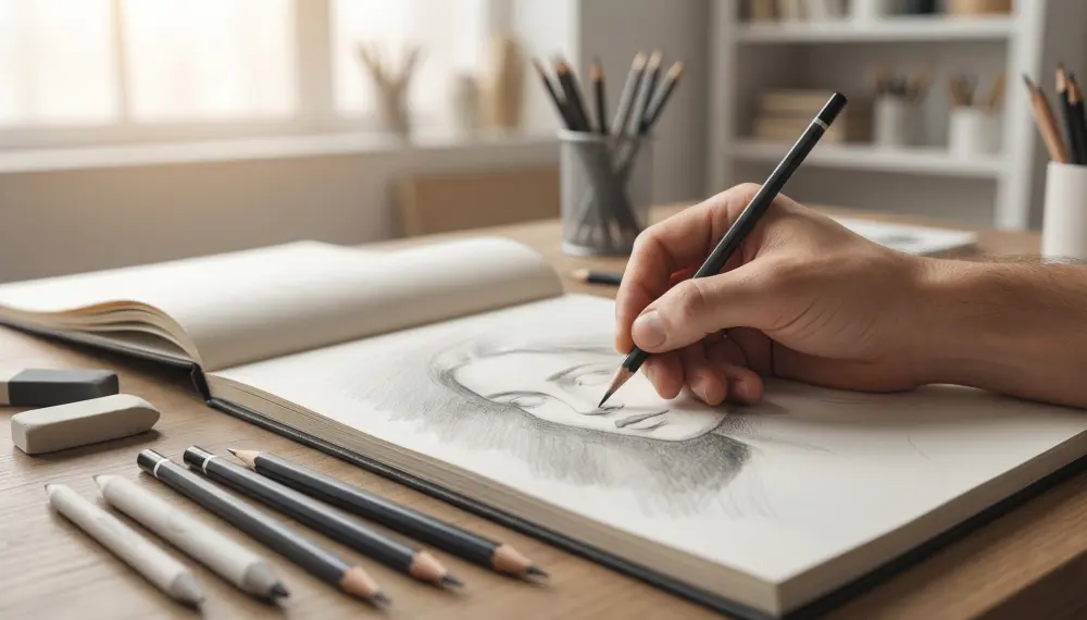 رسم صور شخصية بالرصاص بجودة عالية واحترافية
