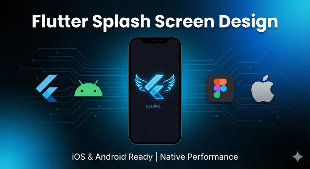 تصميم Splash Screen احترافية لتطبيق باستخدام Flutter