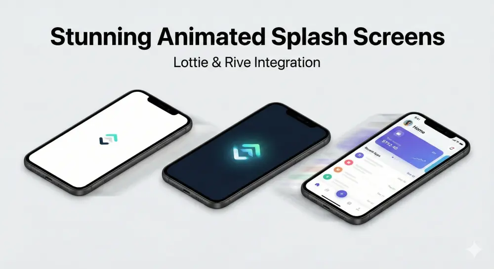 تصميم Splash Screen احترافية لتطبيق باستخدام Flutter