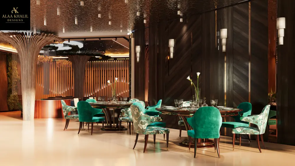 خدمة تصميم داخلي شاملة (مود بورد + تصميم ثلاثي الأبعاد + مخططات تنفيذية)