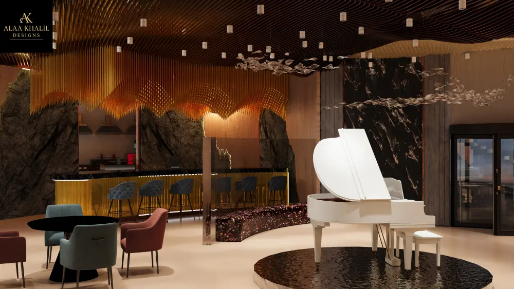 خدمة تصميم داخلي شامل (مود بورد + تصميم ثلاثي الأبعاد + فهم متطلبات العميل)