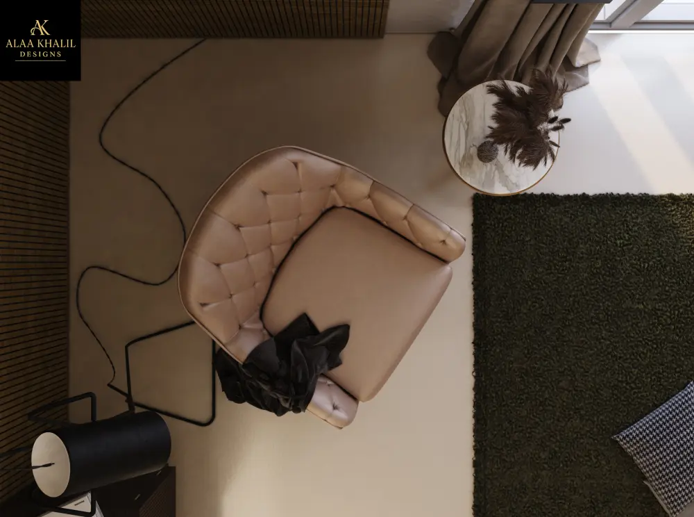 تصميم 3D + مخططات هندسية كاملة + استشارة +موودبورد بـ 75 دولار للغرفة مهما كانت المساحة